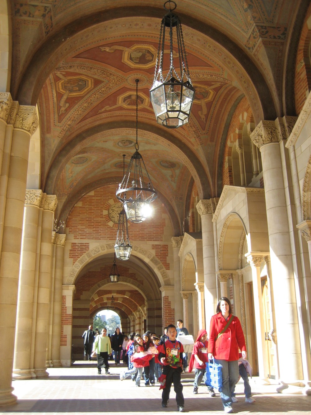 Royce Hall arches