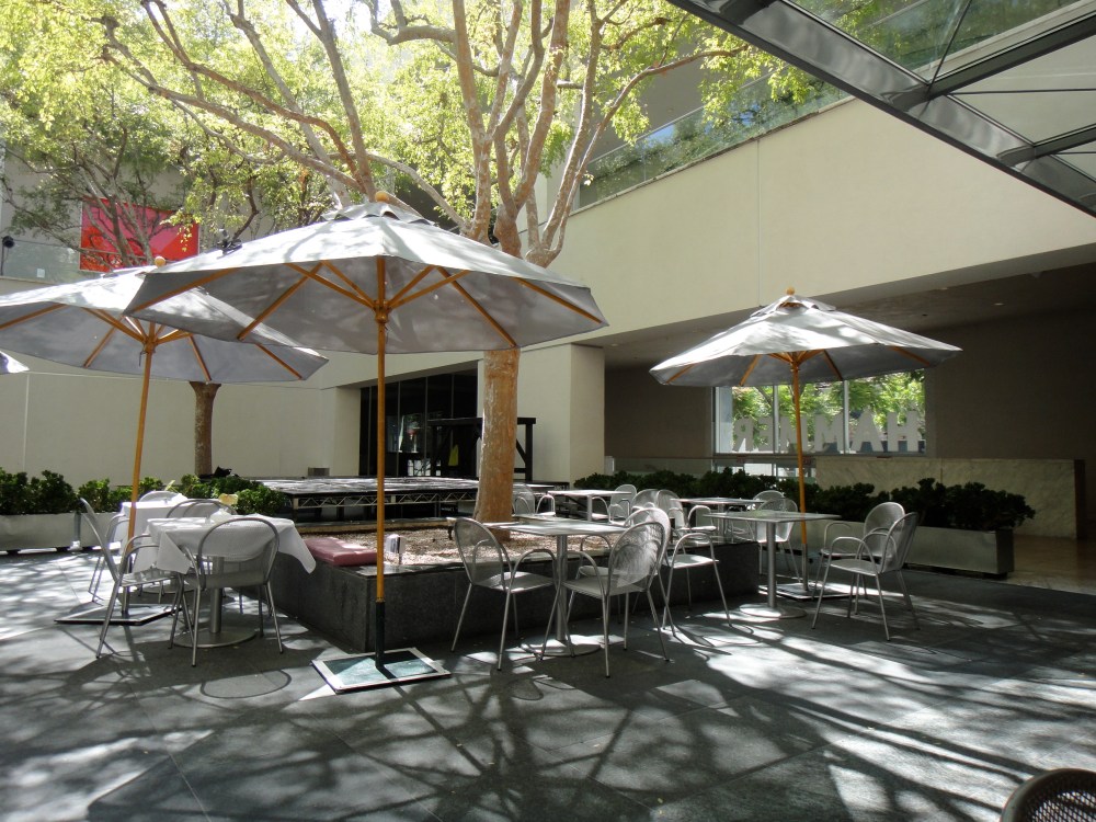 Outdoor space at Cafe Hammer