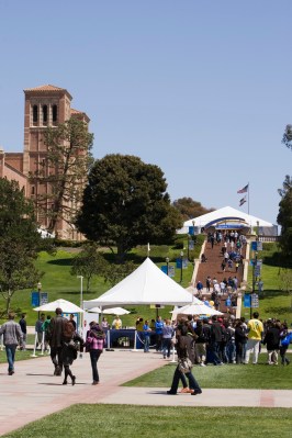 View of Janss Steps on Bruin Day 2011