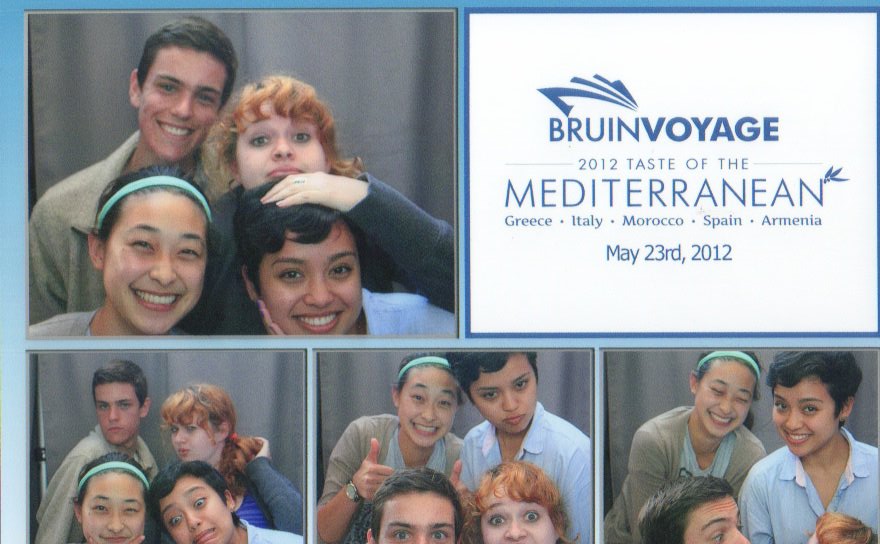 Charley and friends at the Hill's annual themed dinner----Photo Credit: Charley Guptill