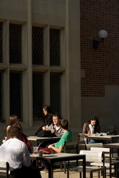 Bruins at Kerckhoff Patio---Photo Credit: Stephanie Diani