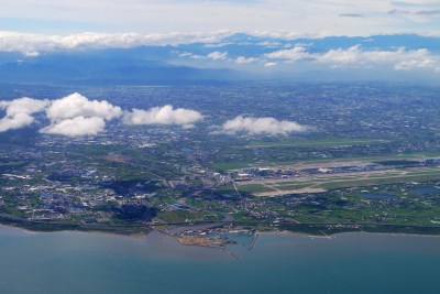 Aerial view of Taiwan---Photo Credit: Eleanor Fang