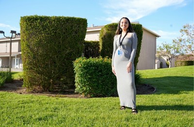 Photo of Satema at the UCLA South Bay Leadership Academy. 